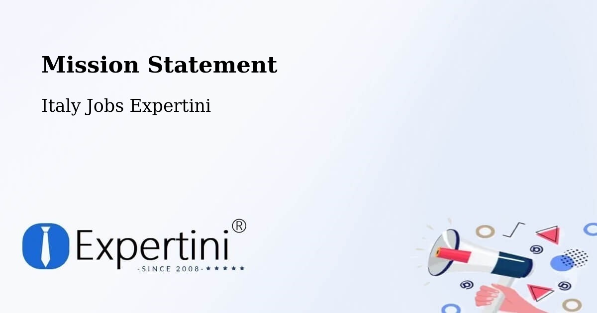 Corporate Mission – Foggia - Italy Jobs Expertini